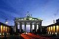 Abendstimmung am Brandenburger Tor